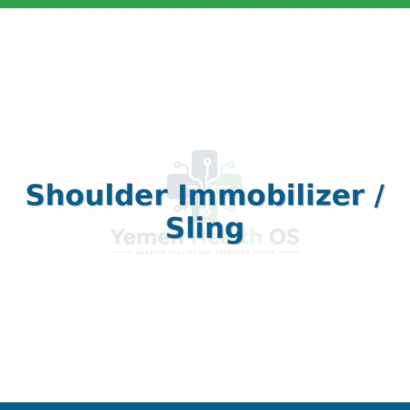 Shoulder Immobilizer / Sling