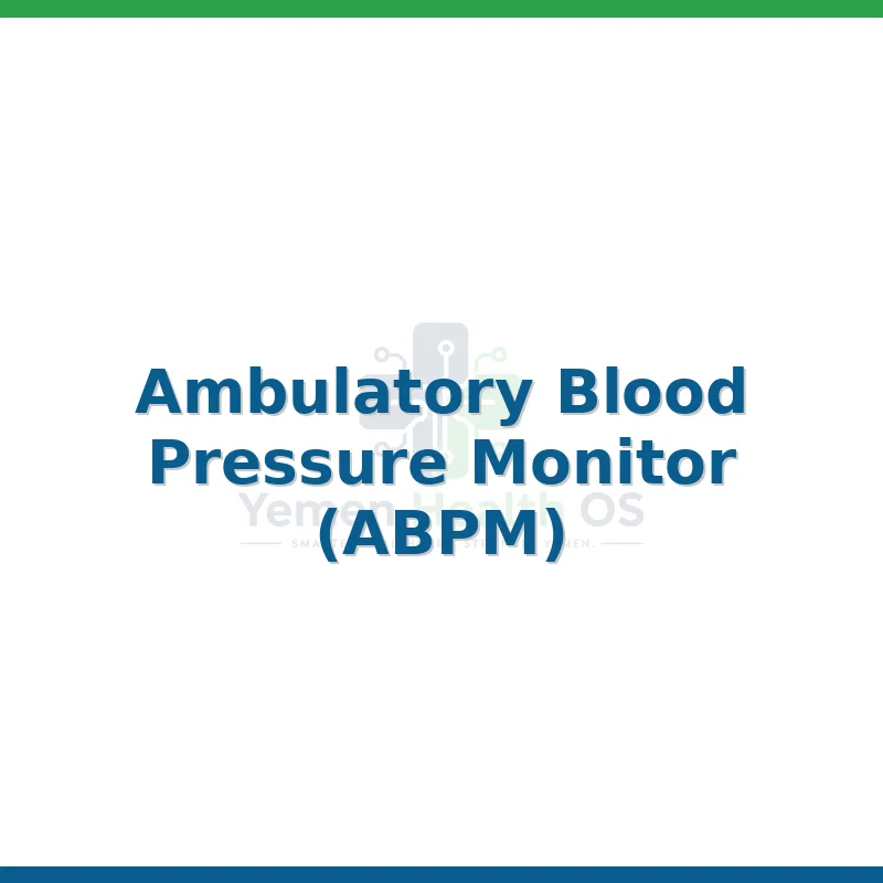 Ambulatory Blood Pressure Monitor (ABPM)