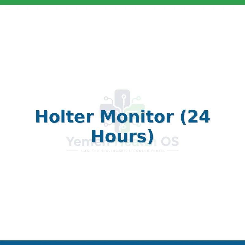 Holter Monitor (24 Hours)