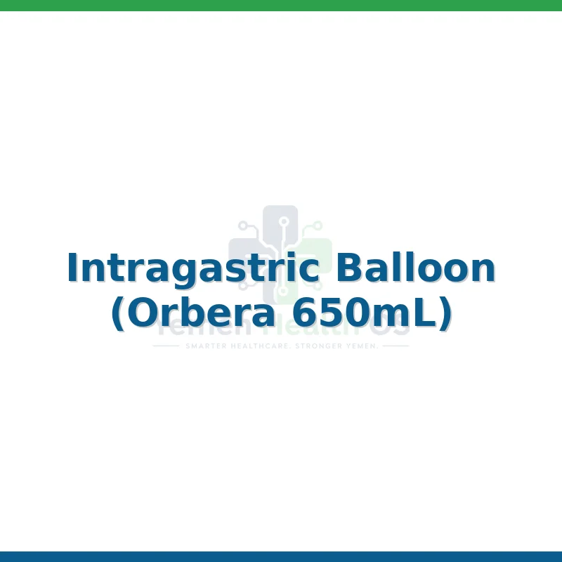 Intragastric Balloon (Orbera 650mL)