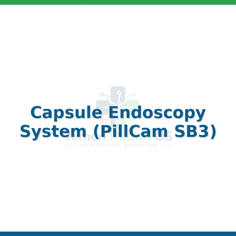 Capsule Endoscopy System (PillCam SB3)
