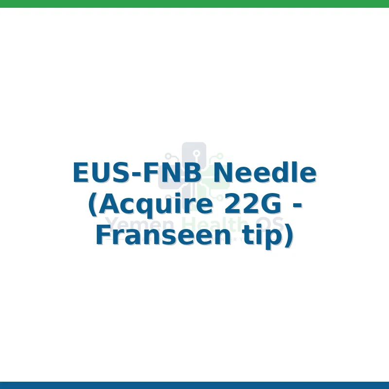 EUS-FNB Needle (Acquire 22G - Franseen tip)