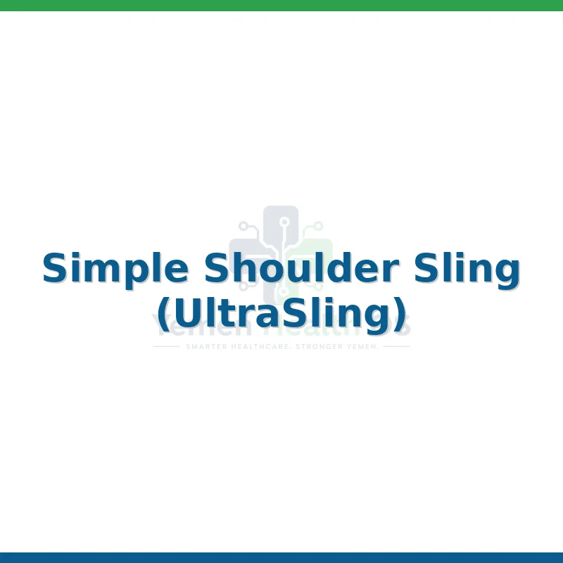Simple Shoulder Sling (UltraSling)