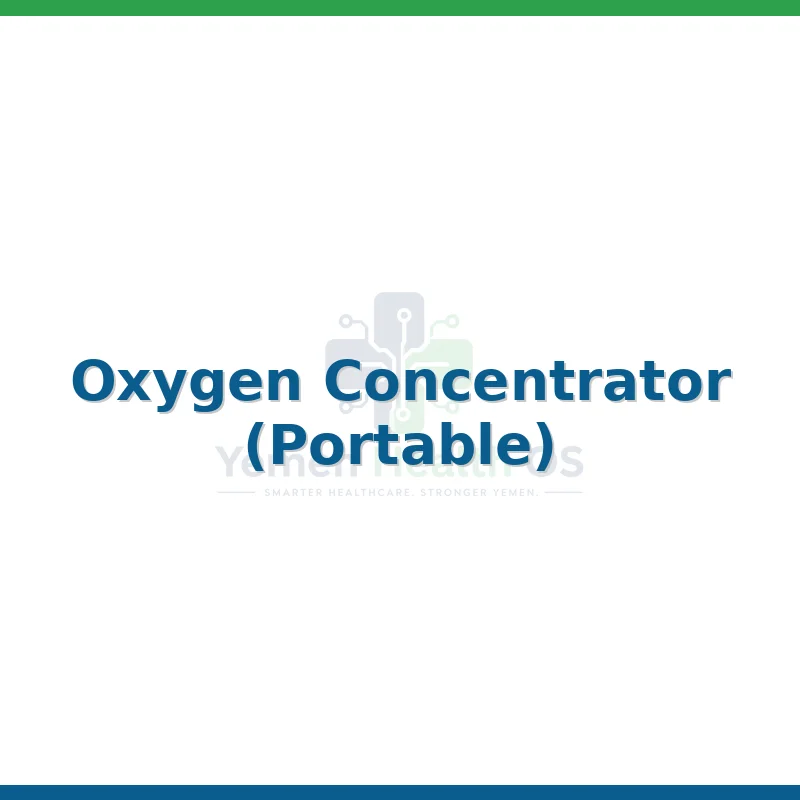 Oxygen Concentrator (Portable)