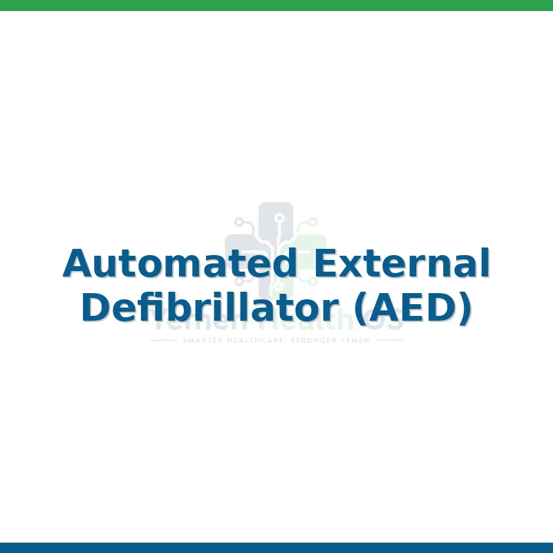 Automated External Defibrillator (AED)