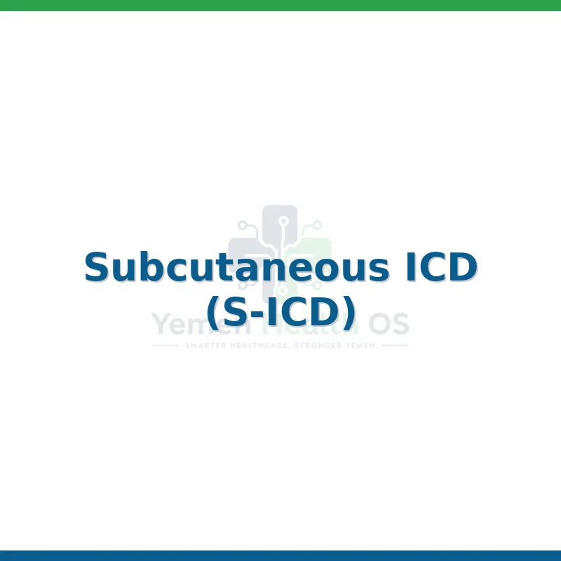 Subcutaneous ICD (S-ICD)