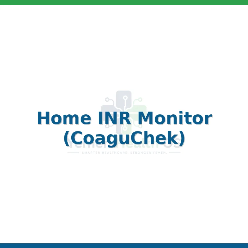 Home INR Monitor (CoaguChek)