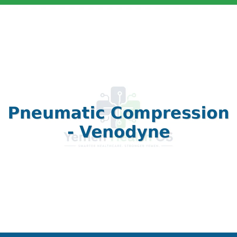 Pneumatic Compression - Venodyne