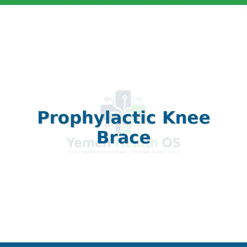 Prophylactic Knee Brace