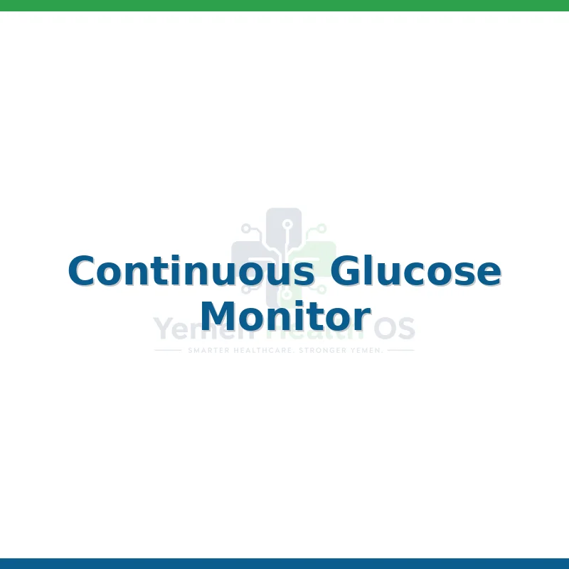 Continuous Glucose Monitor