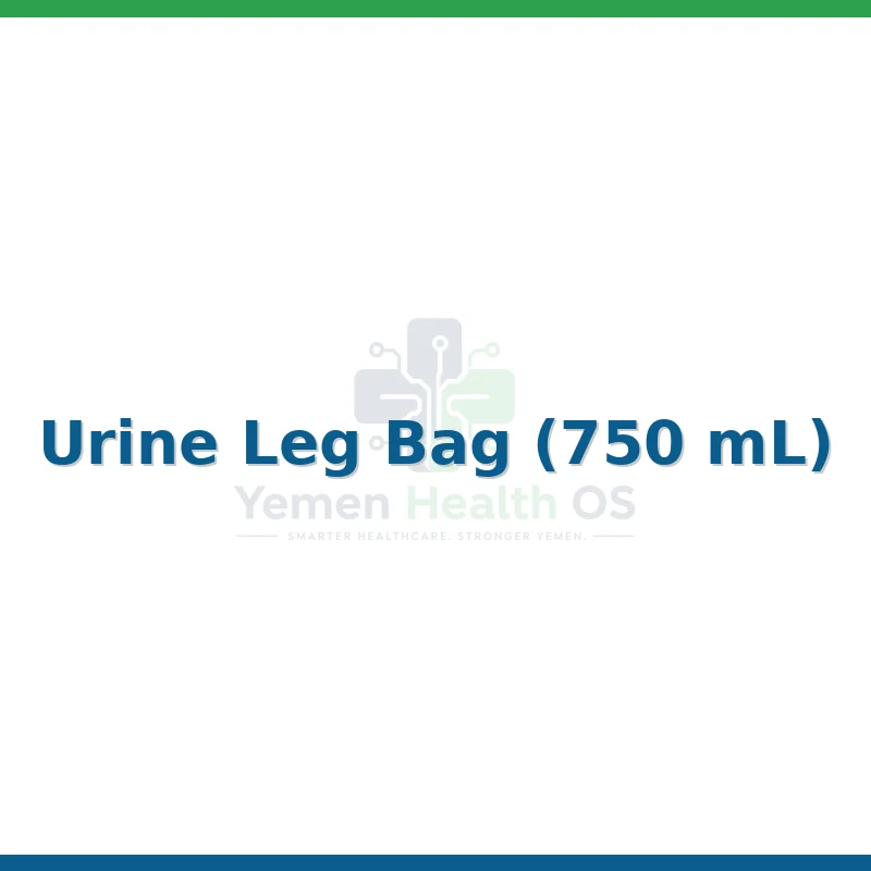 Urine Leg Bag (750 mL)