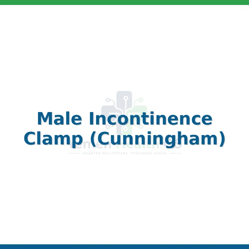 Male Incontinence Clamp (Cunningham)