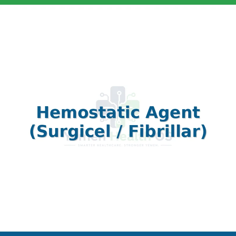 Hemostatic Agent (Surgicel / Fibrillar)