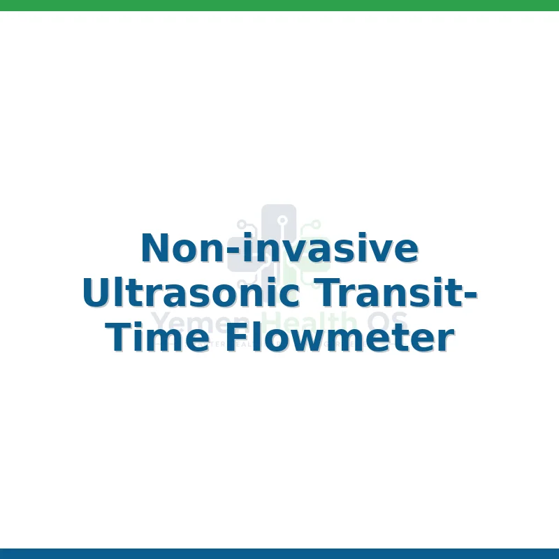 Non-invasive Ultrasonic Transit-Time Flowmeter