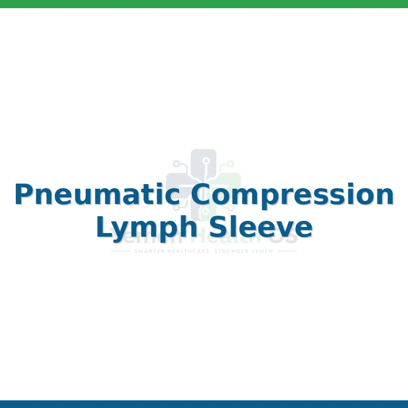 Pneumatic Compression Lymph Sleeve
