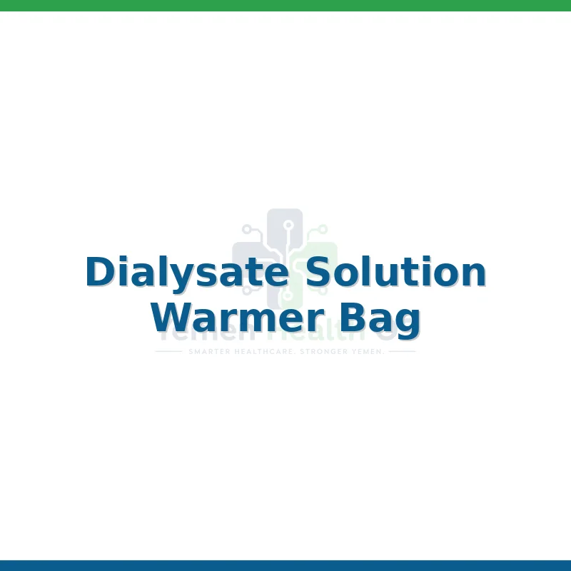Dialysate Solution Warmer Bag