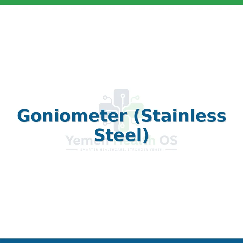 Goniometer (Stainless Steel)