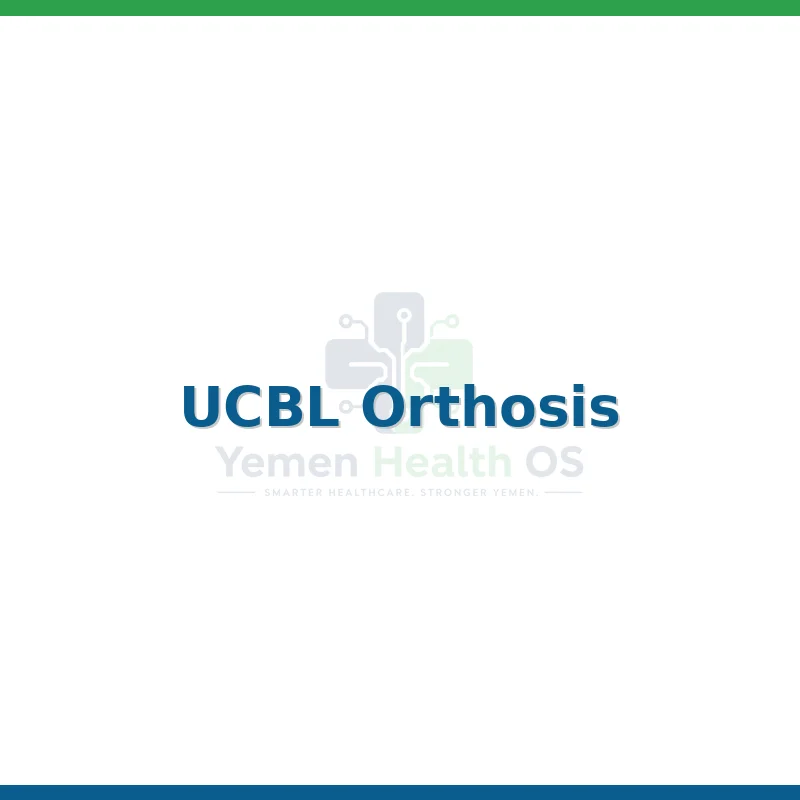UCBL Orthosis
