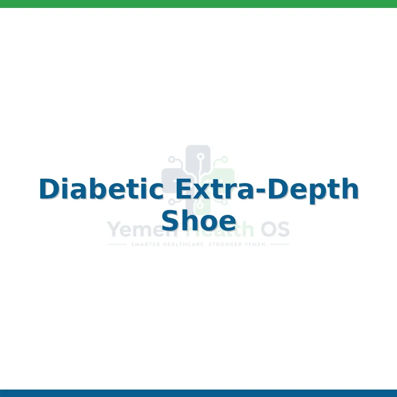 Diabetic Extra-Depth Shoe