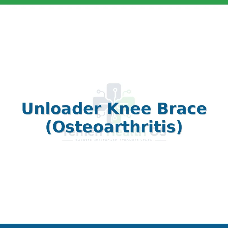 Unloader Knee Brace (Osteoarthritis)