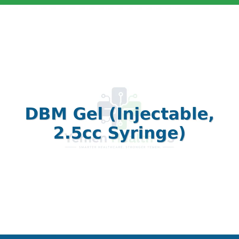 DBM Gel (Injectable, 2.5cc Syringe)