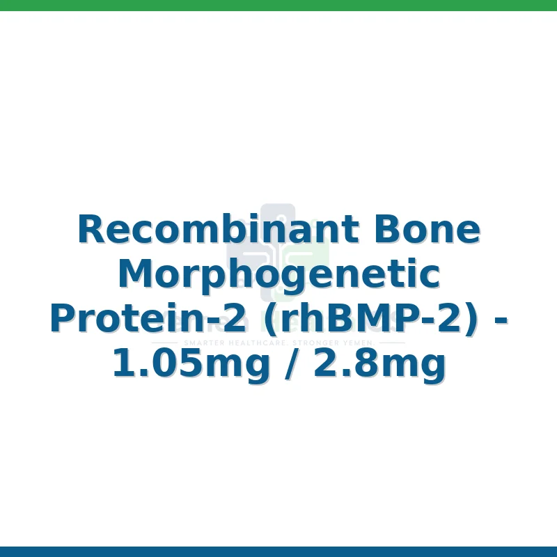 Recombinant Bone Morphogenetic Protein-2 (rhBMP-2) - 1.05mg / 2.8mg