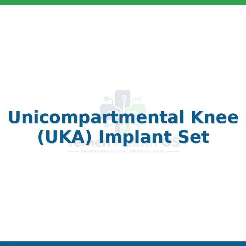 Unicompartmental Knee (UKA) Implant Set