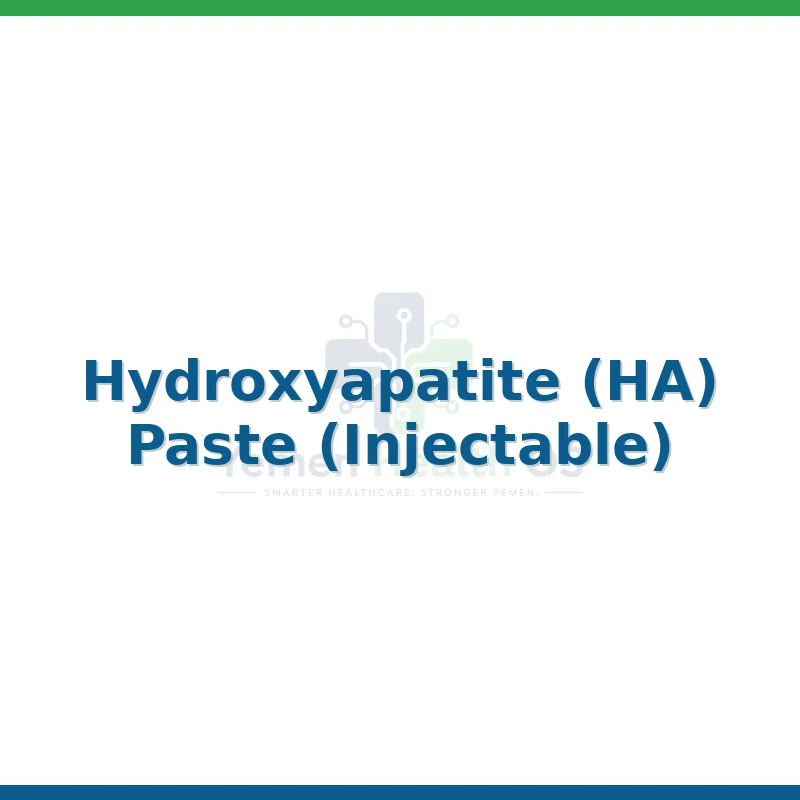 Hydroxyapatite (HA) Paste (Injectable)