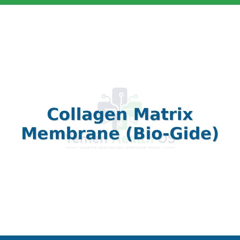 Collagen Matrix Membrane (Bio-Gide)