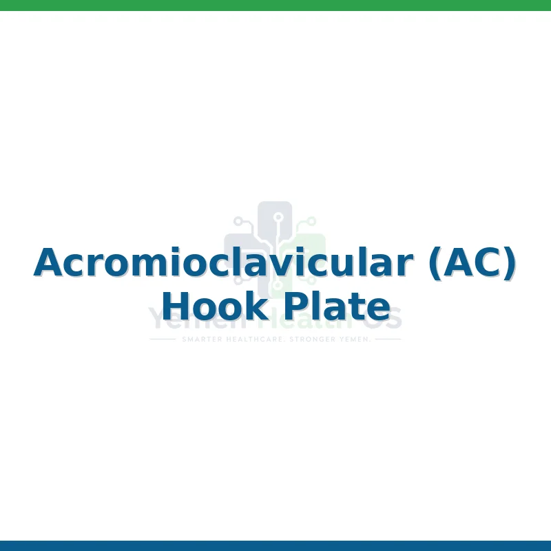 Acromioclavicular (AC) Hook Plate