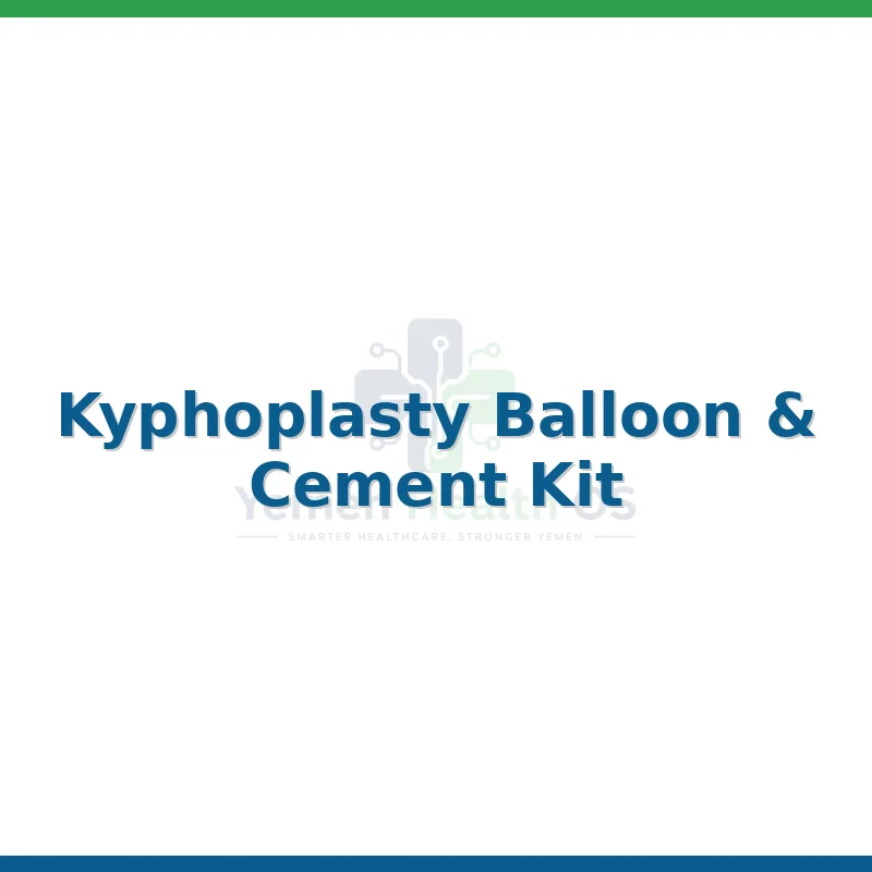 Kyphoplasty Balloon & Cement Kit