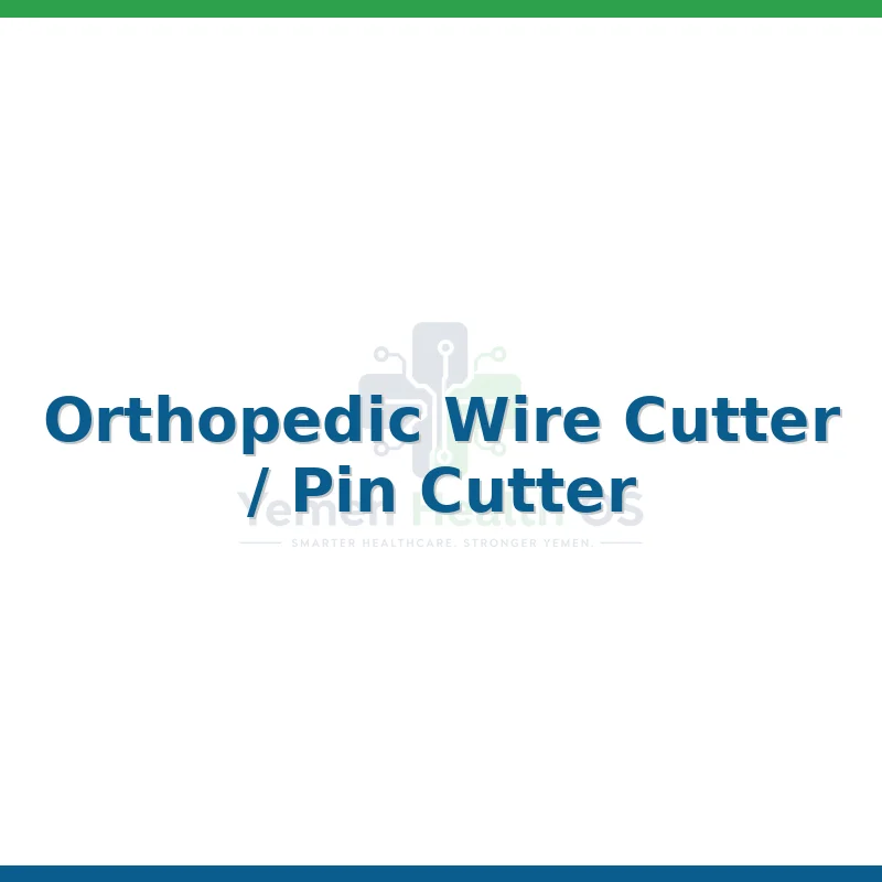 Orthopedic Wire Cutter / Pin Cutter