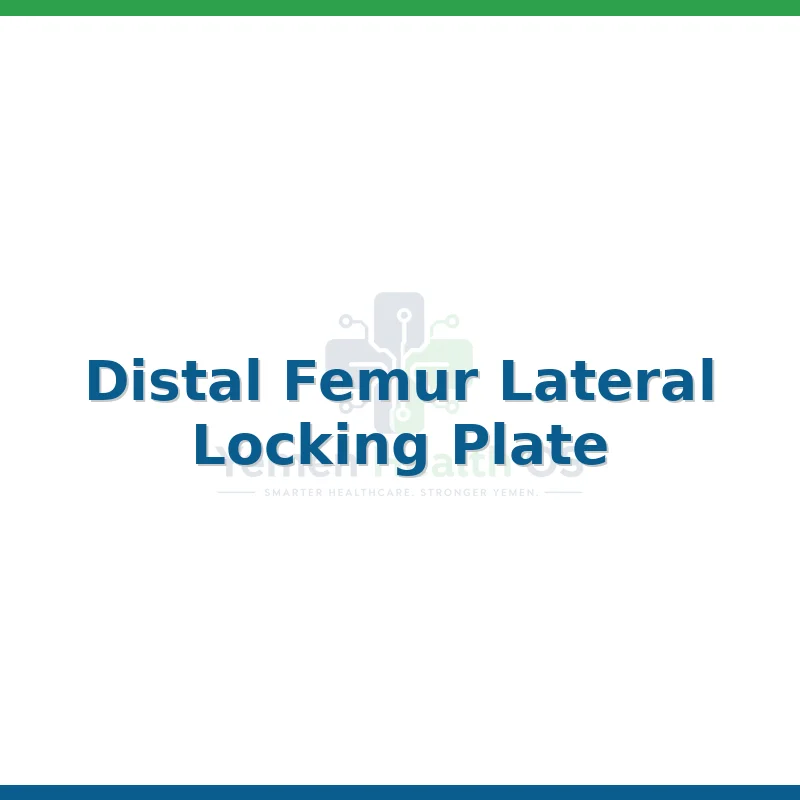 Distal Femur Lateral Locking Plate