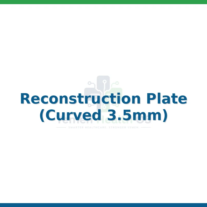 Reconstruction Plate (Curved 3.5mm)