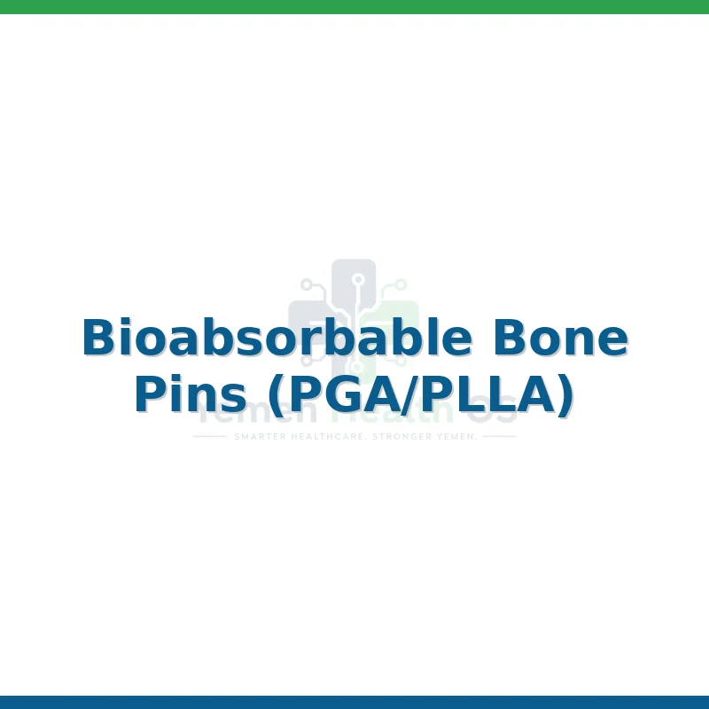 Bioabsorbable Bone Pins (PGA/PLLA)