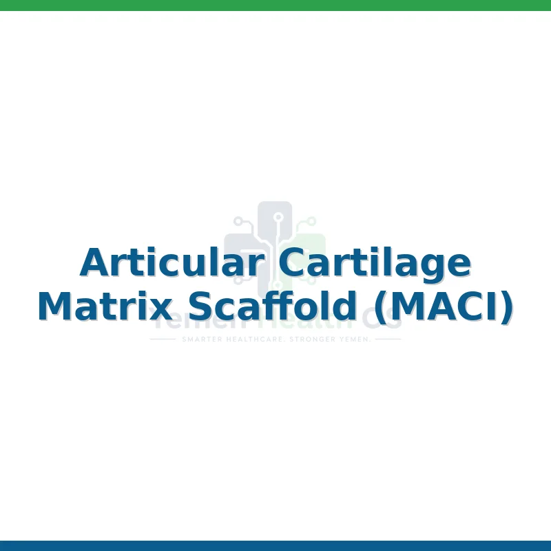 Articular Cartilage Matrix Scaffold (MACI)