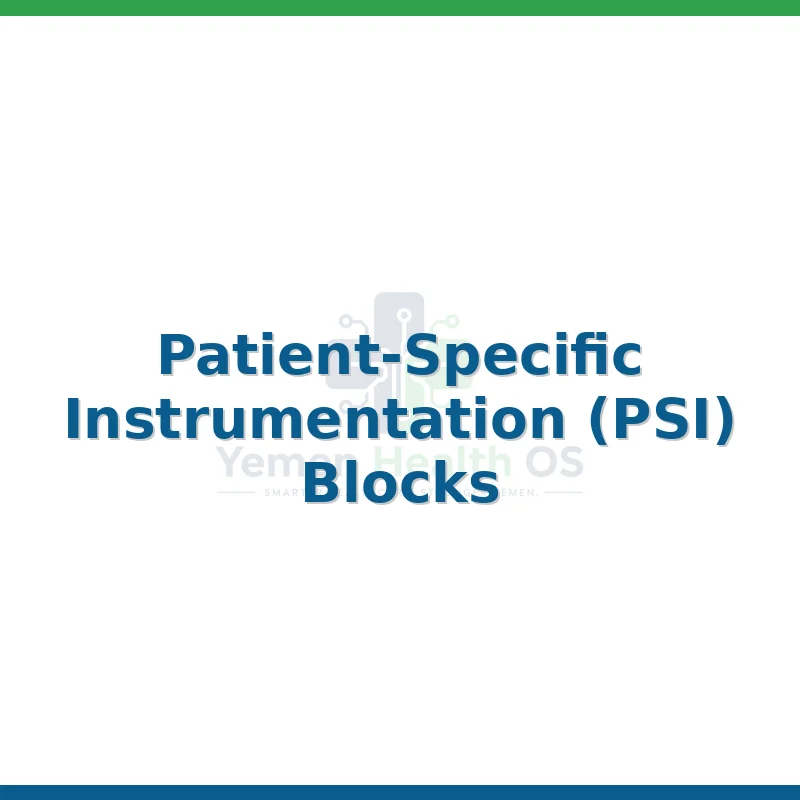 Patient-Specific Instrumentation (PSI) Blocks