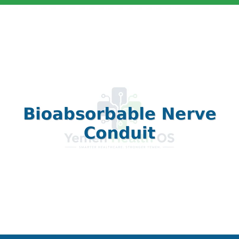 Bioabsorbable Nerve Conduit