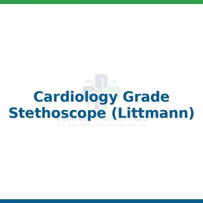 Cardiology Grade Stethoscope (Littmann)