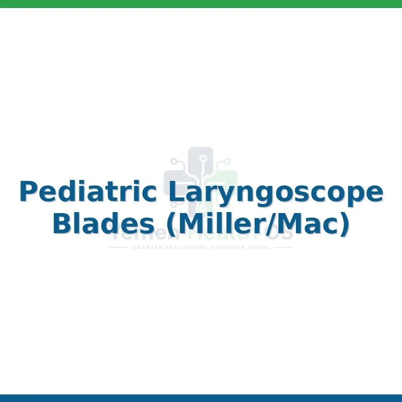 Pediatric Laryngoscope Blades (Miller/Mac)