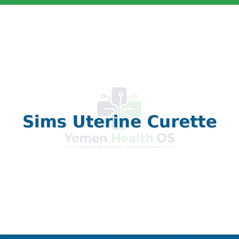 Sims Uterine Curette
