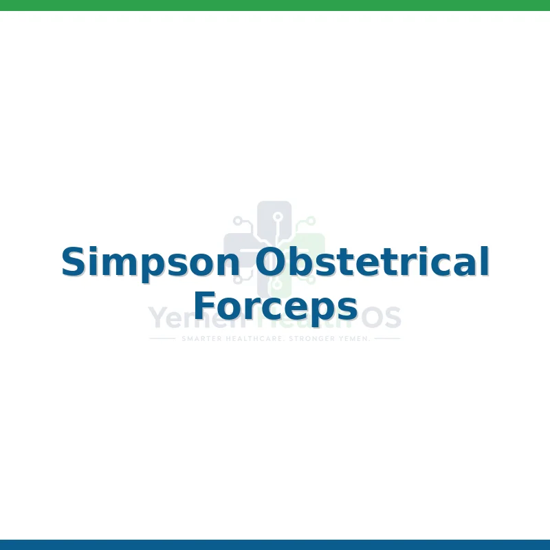 Simpson Obstetrical Forceps
