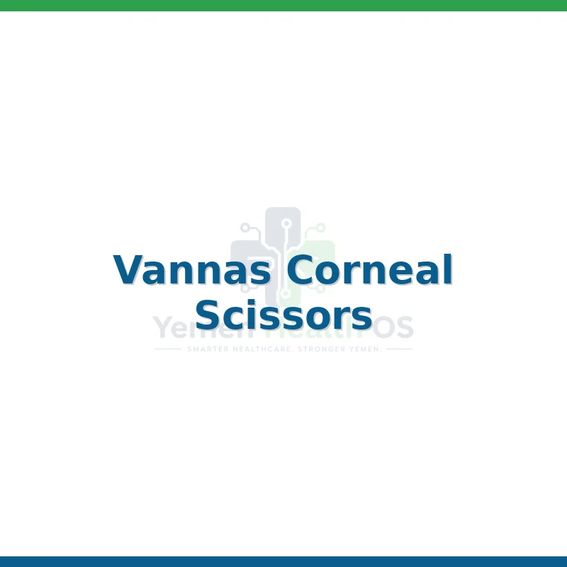 Vannas Corneal Scissors