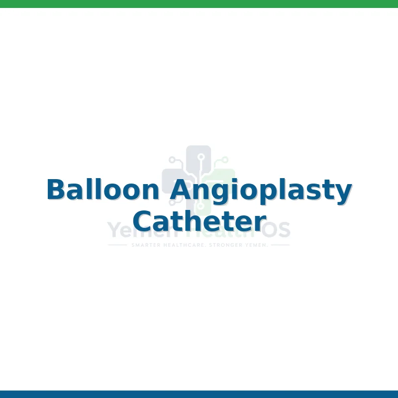 Balloon Angioplasty Catheter