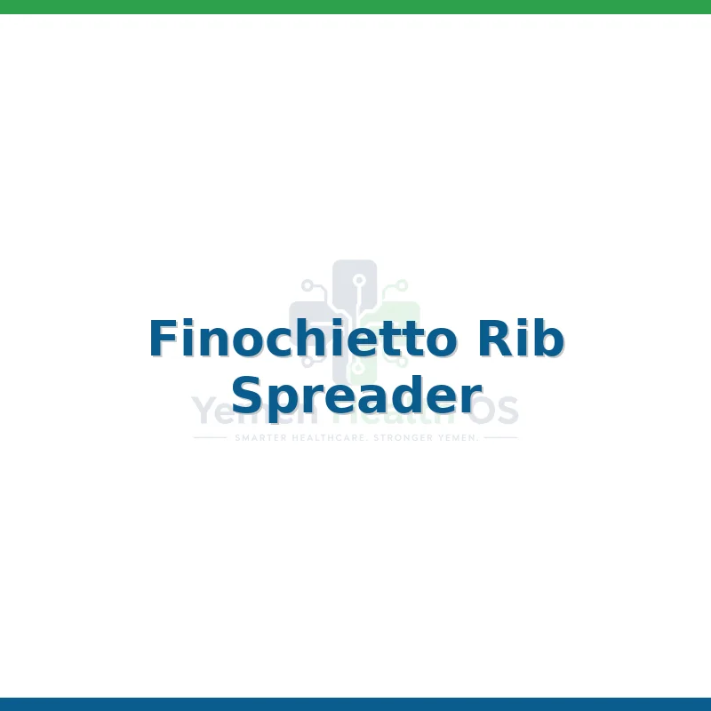 Finochietto Rib Spreader