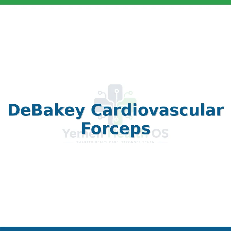 DeBakey Cardiovascular Forceps