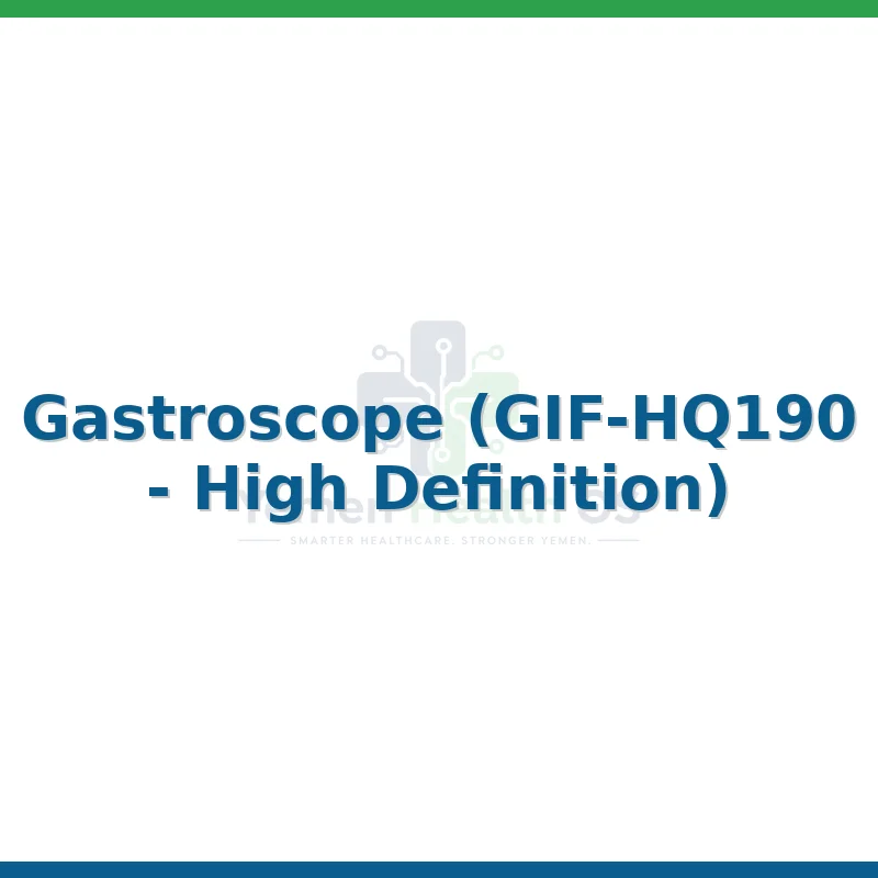 Gastroscope (GIF-HQ190 - High Definition)