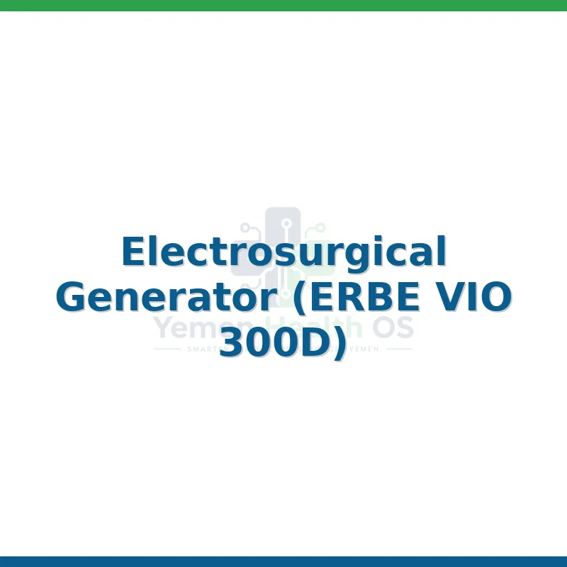 Electrosurgical Generator (ERBE VIO 300D)