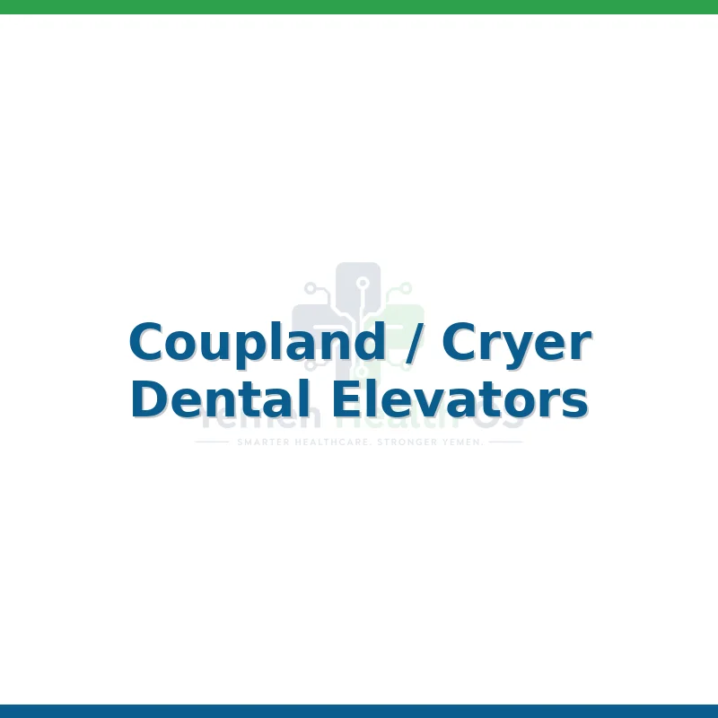 Coupland / Cryer Dental Elevators