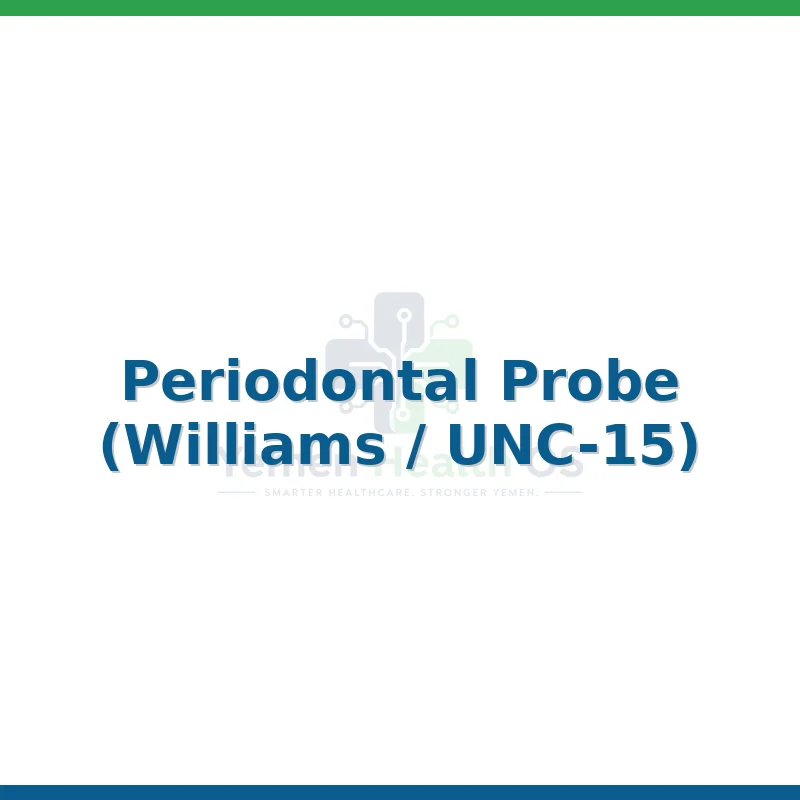 Periodontal Probe (Williams / UNC-15)